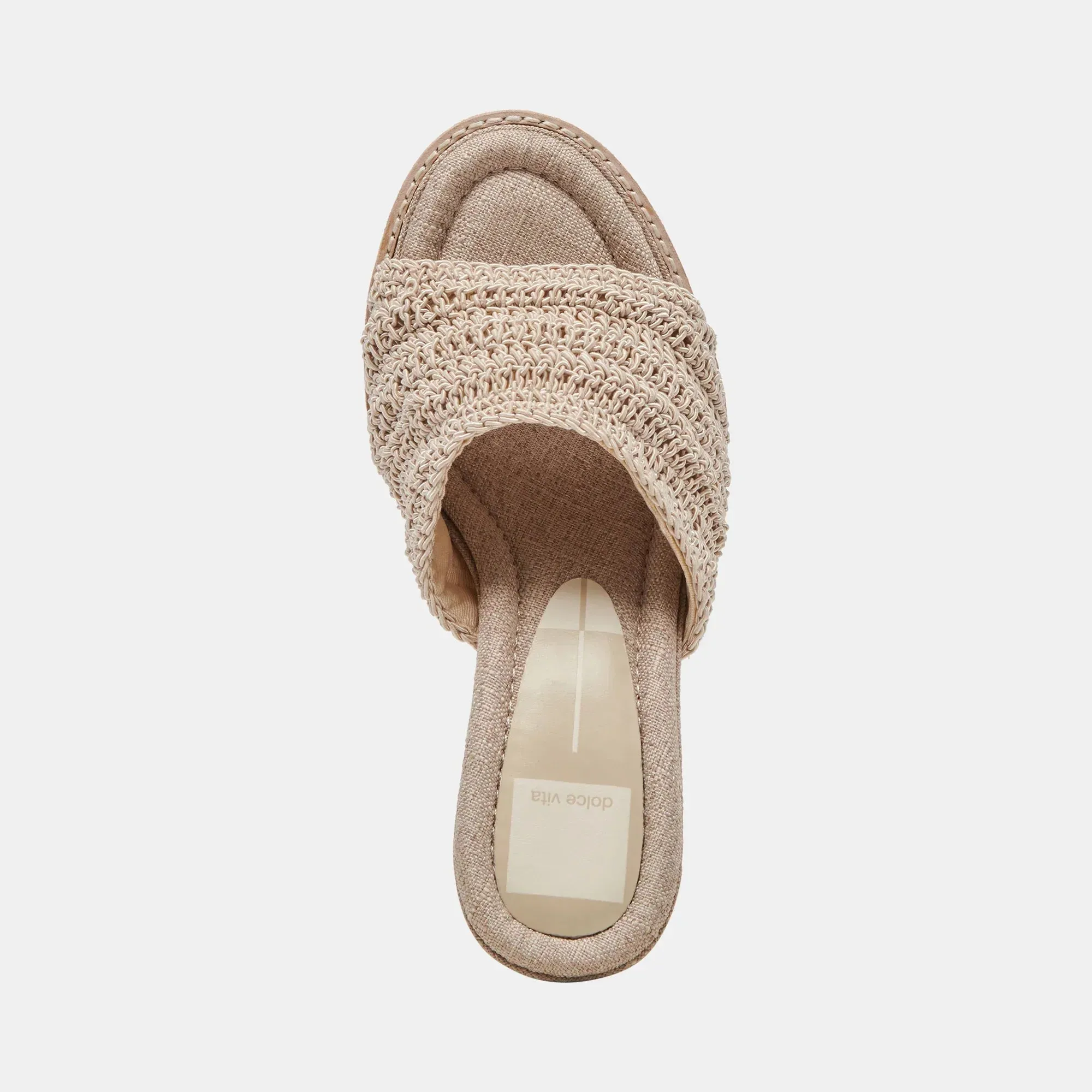 The Gwan Heels by Dolce Vita - Oyster Macrame