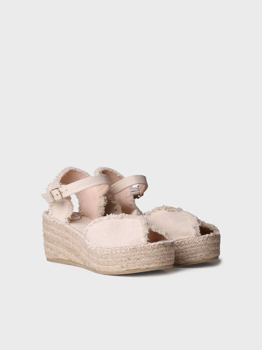TONI PONS | ESPADRILLES MUJER | ISAURA CRU | BEIGE