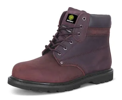 Traditional Safety Work Boot Steel toe cap and midsole Beeswift Gwb