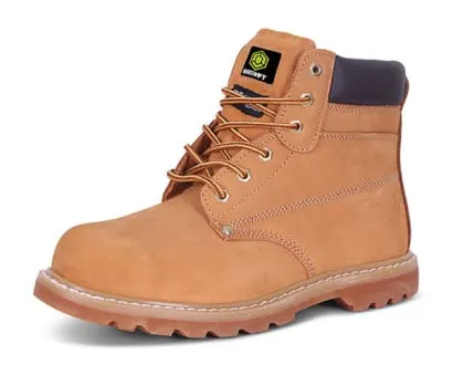 Traditional Safety Work Boot Steel toe cap and midsole Beeswift Gwb
