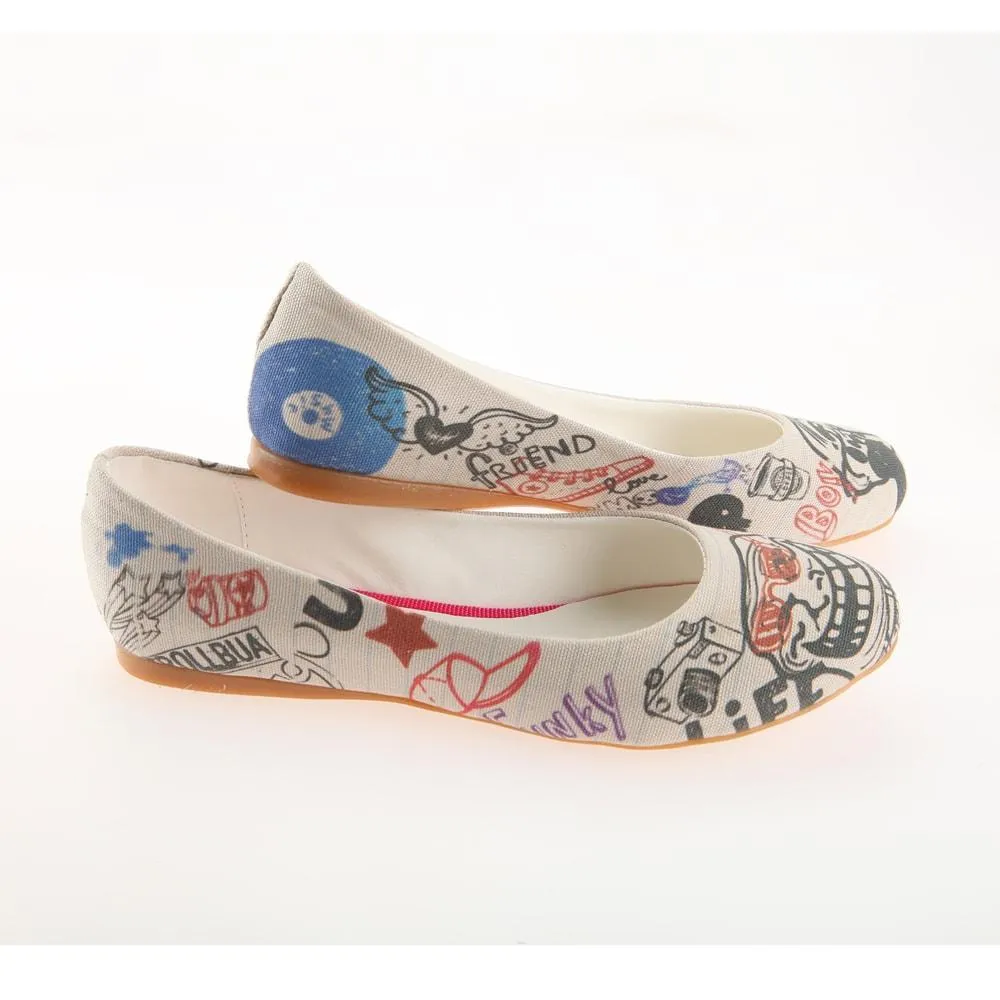 Troll Face Ballerinas Shoes 1120