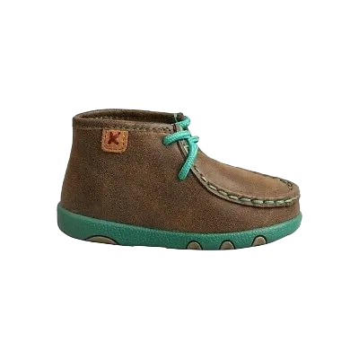 Twisted X Infant Bomber/ Turquoise Chukka Driving Moc ICA0008