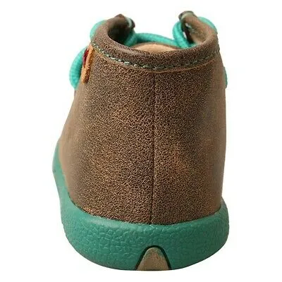 Twisted X Infant Bomber/ Turquoise Chukka Driving Moc ICA0008