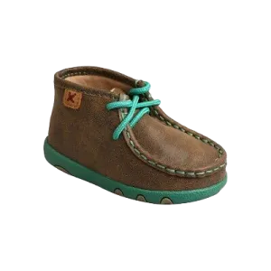 Twisted X Infant Bomber/ Turquoise Chukka Driving Moc ICA0008
