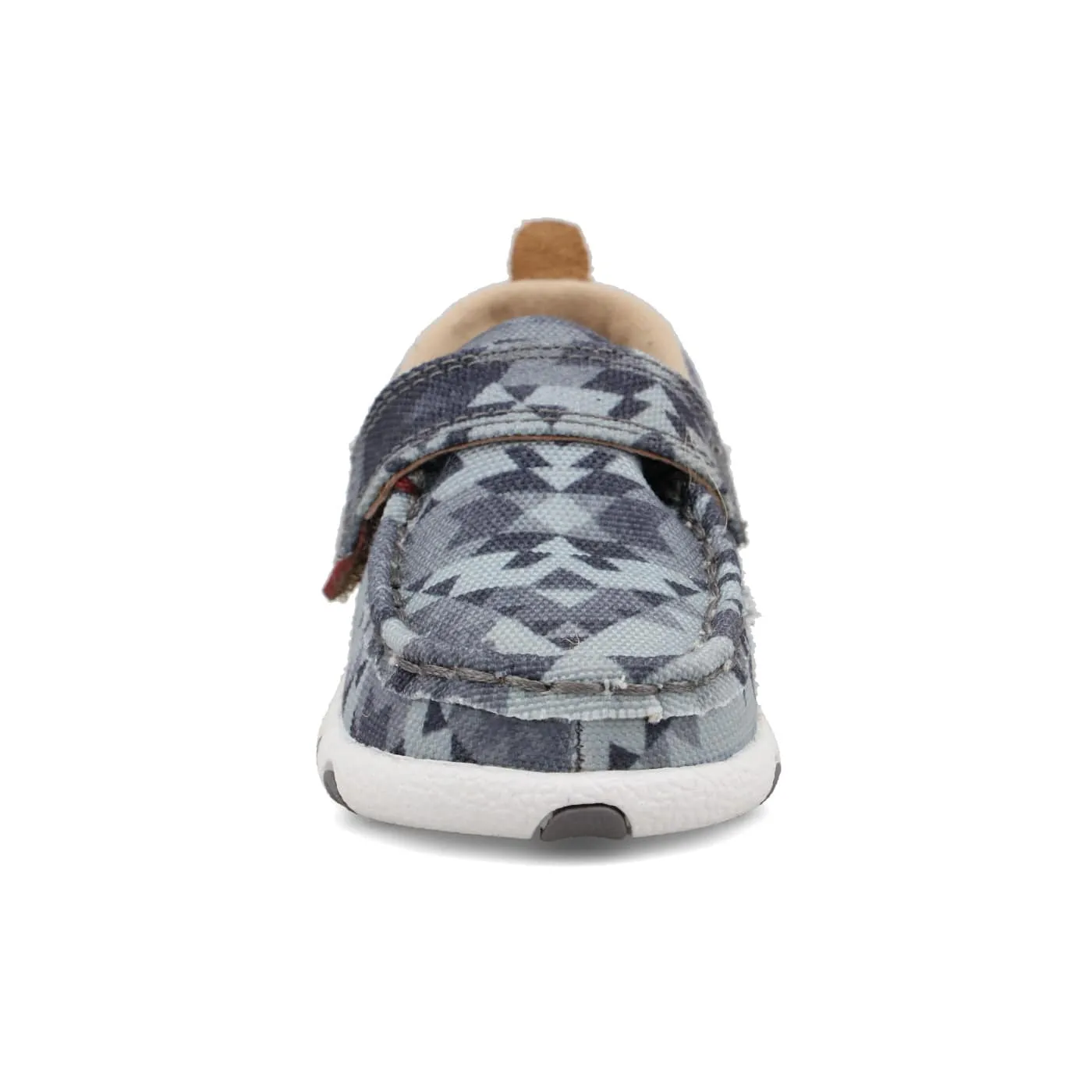 Twisted X Infant Grey Hooey Driving Moc Shoe IHYC006