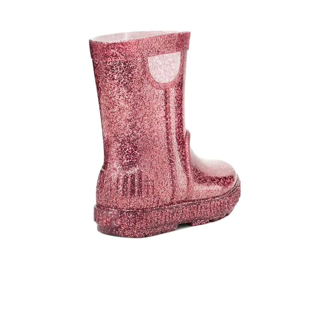UGG® - Kids' (Infant) Drizlita Glitter Rain Boots (1136476T-GRPN)