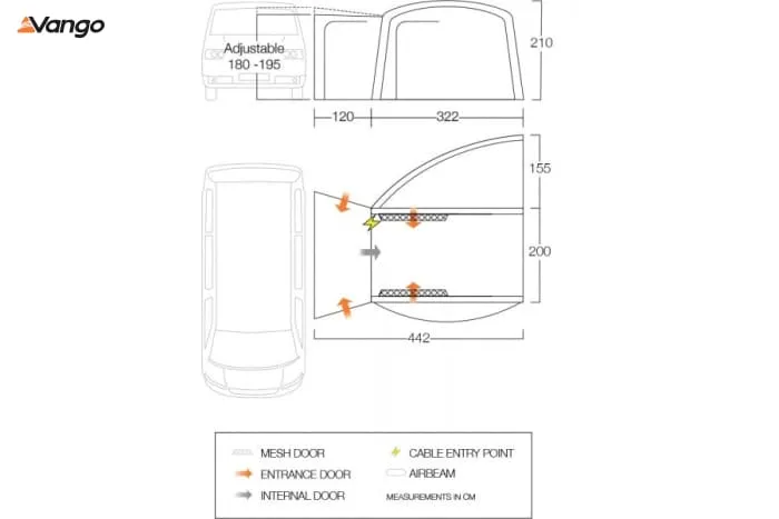 Vango Magra Air VW Driveaway