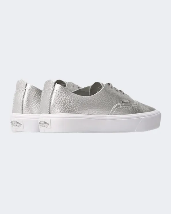 Vans Authentic Tropic Havana Leather Women Lifestyle Shoes Silver Va38Ern5K