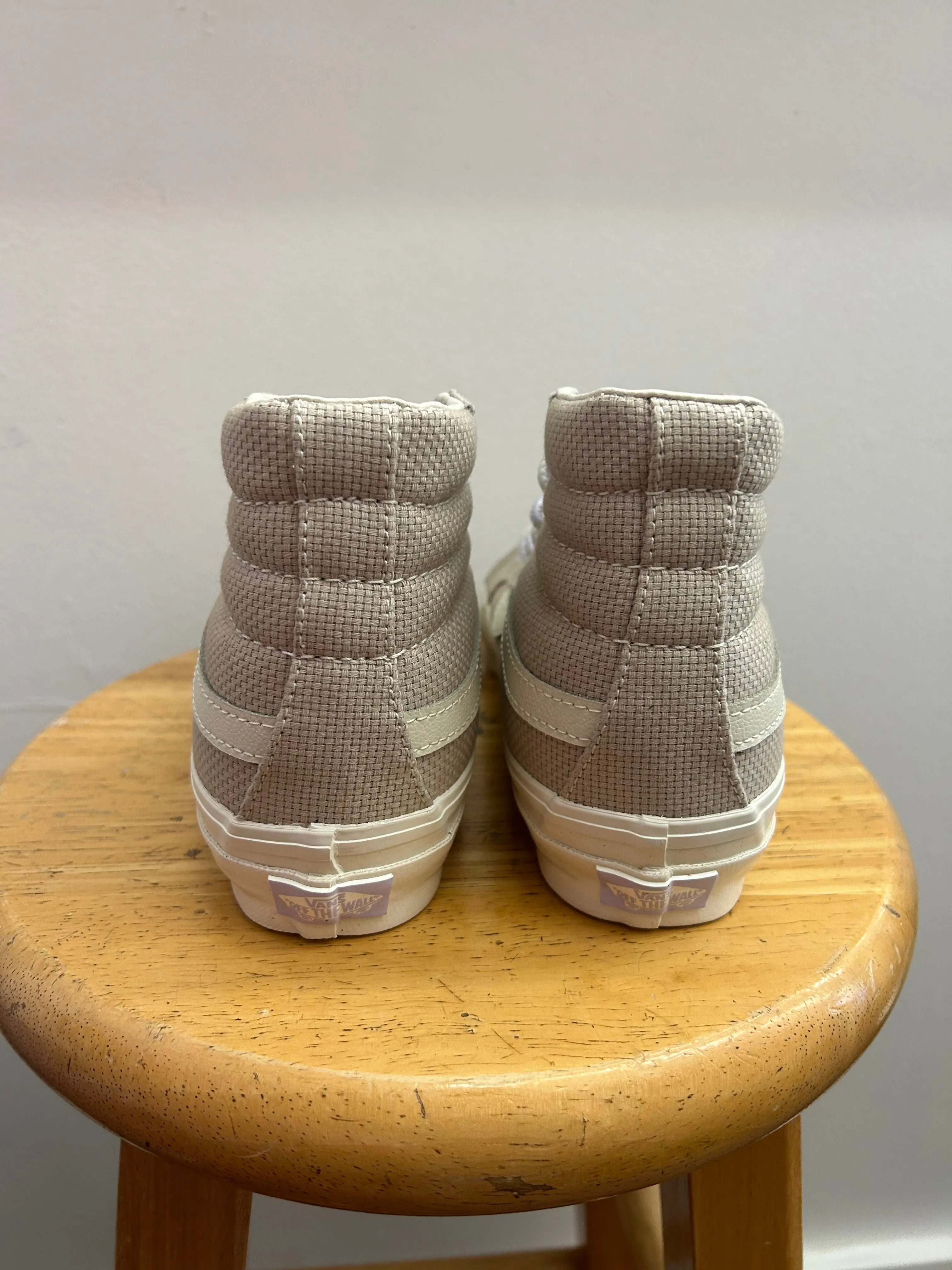 VANS MTE Sk8-Hi Reissue 38 Canvas Sneaker - Weave/Sand