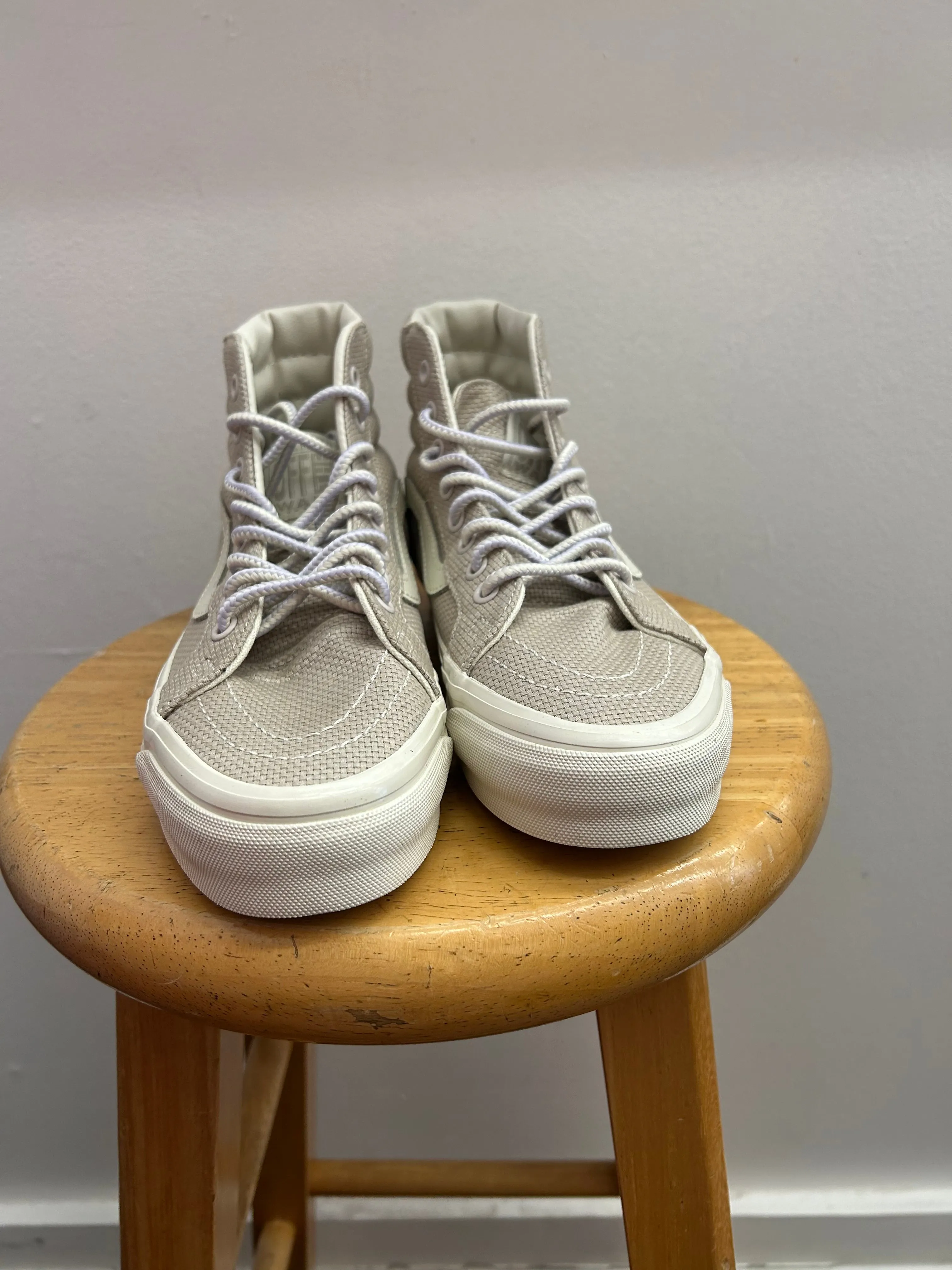 VANS MTE Sk8-Hi Reissue 38 Canvas Sneaker - Weave/Sand
