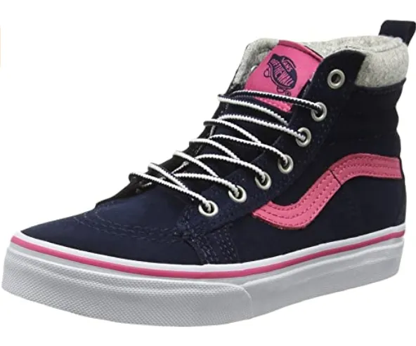 Vans scarpa sneakers da ragazza SK-Hi MTE VN0A2XSNK5M blu rosa
