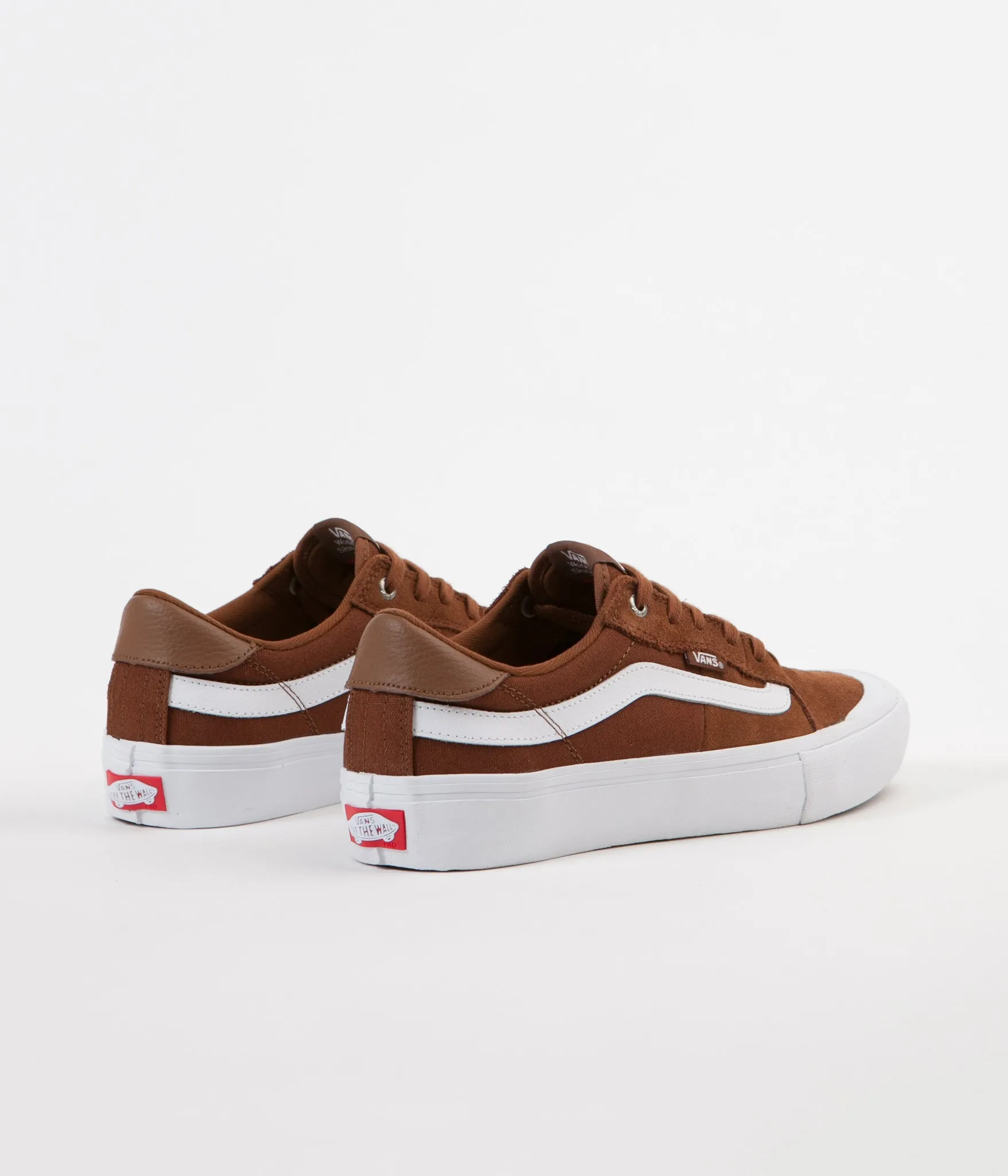 Vans Style 112 Pro Shoes - Tobacco / White