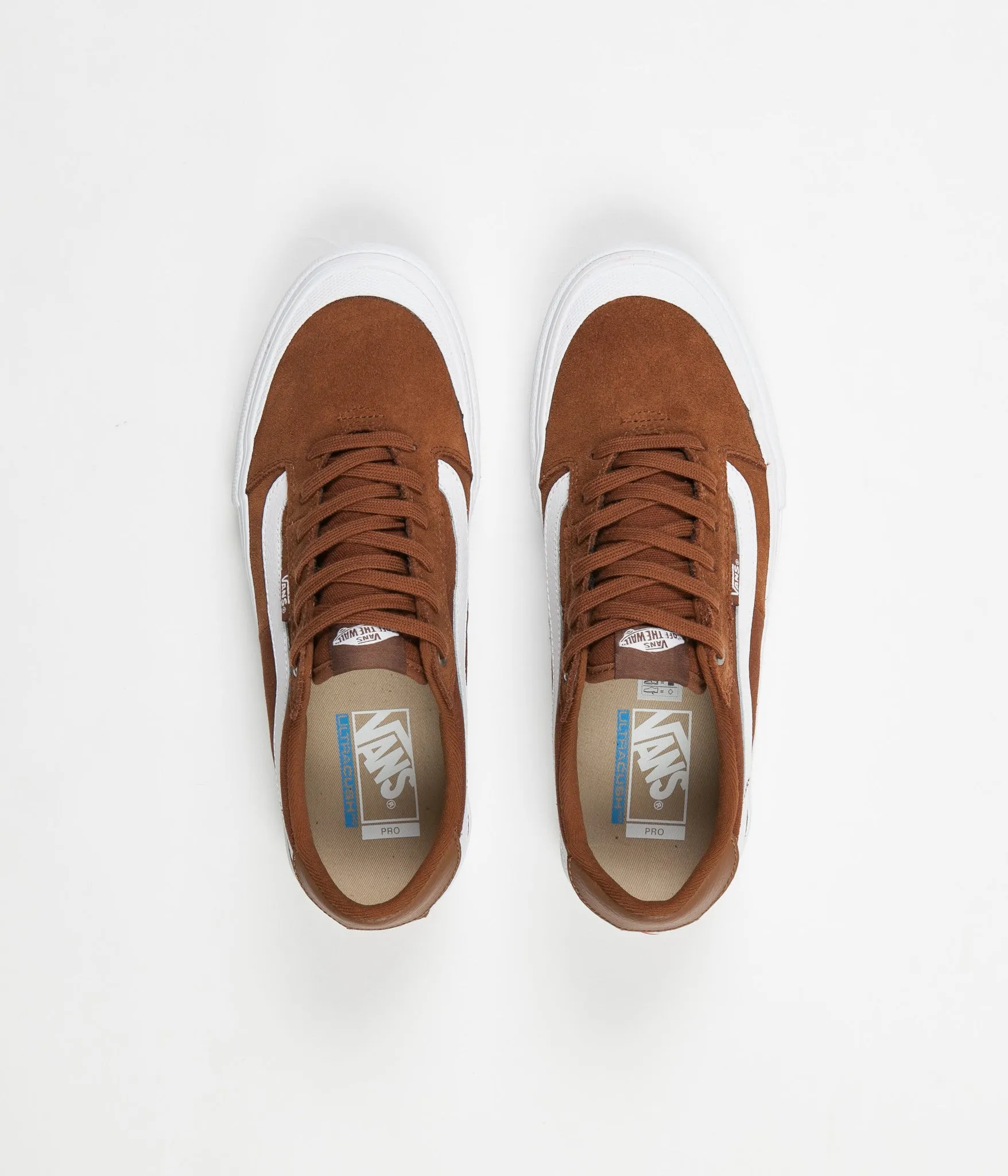 Vans Style 112 Pro Shoes - Tobacco / White