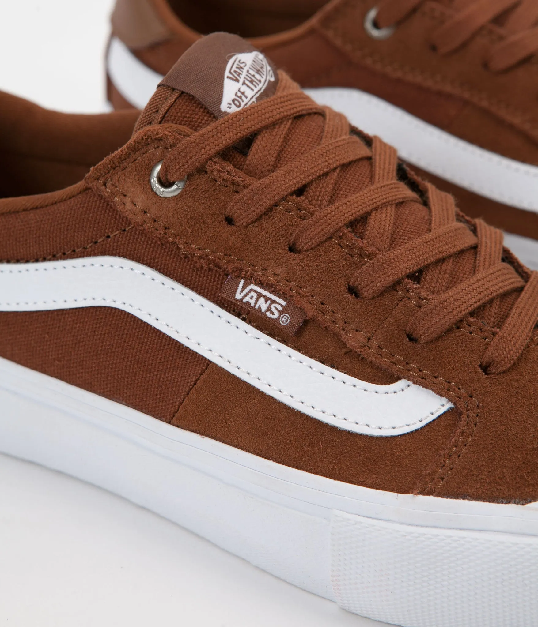 Vans Style 112 Pro Shoes - Tobacco / White