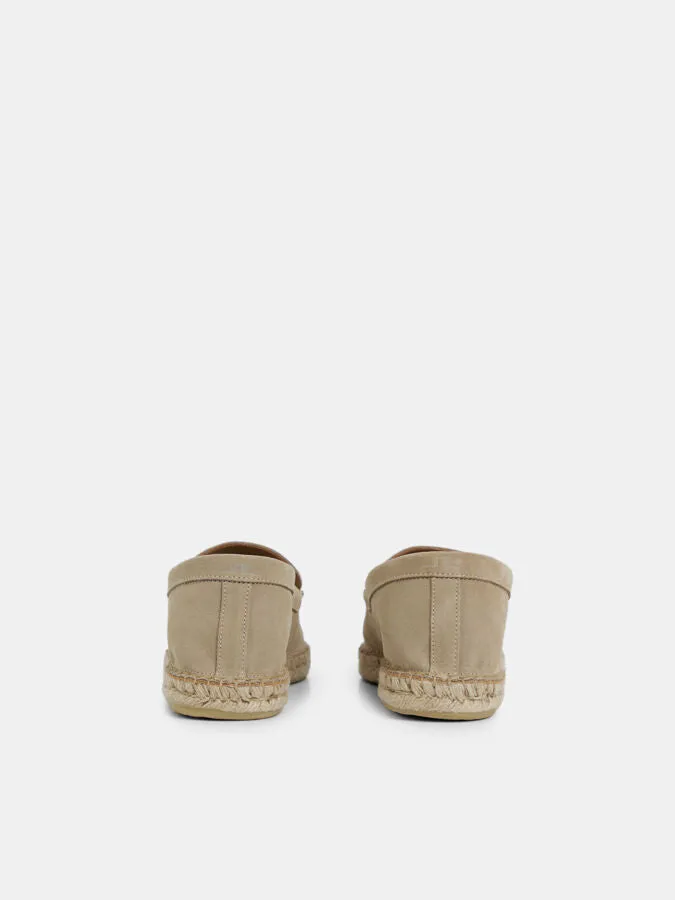 Vin Suede Espadrille Safari Beige