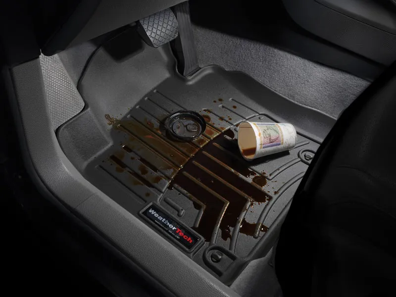 WEATHER TECH Floor Liners in Black, Front (Pair) for 18-up Jeep Wrangler JL & JL Unlimited