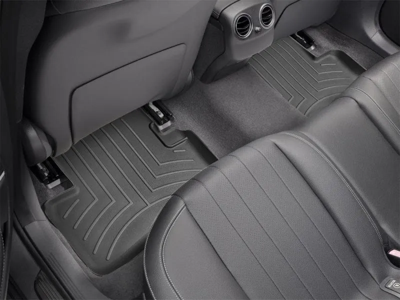 WeatherTech 2020  Audi A5/S5 Rear (2nd Row) FloorLiners - Black (COUPE ONLY)