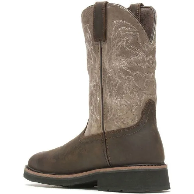 Wolverine Men's Rancher WP Wellington Steel Toe Work Boot Brown W221030
