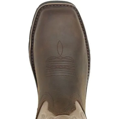 Wolverine Men's Rancher WP Wellington Steel Toe Work Boot Brown W221030