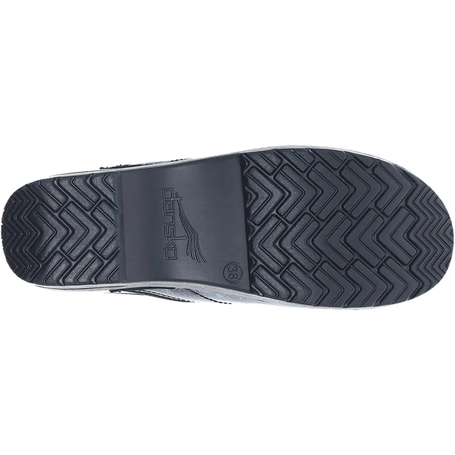 Women's Dansko Professional Metallic Ink Patent