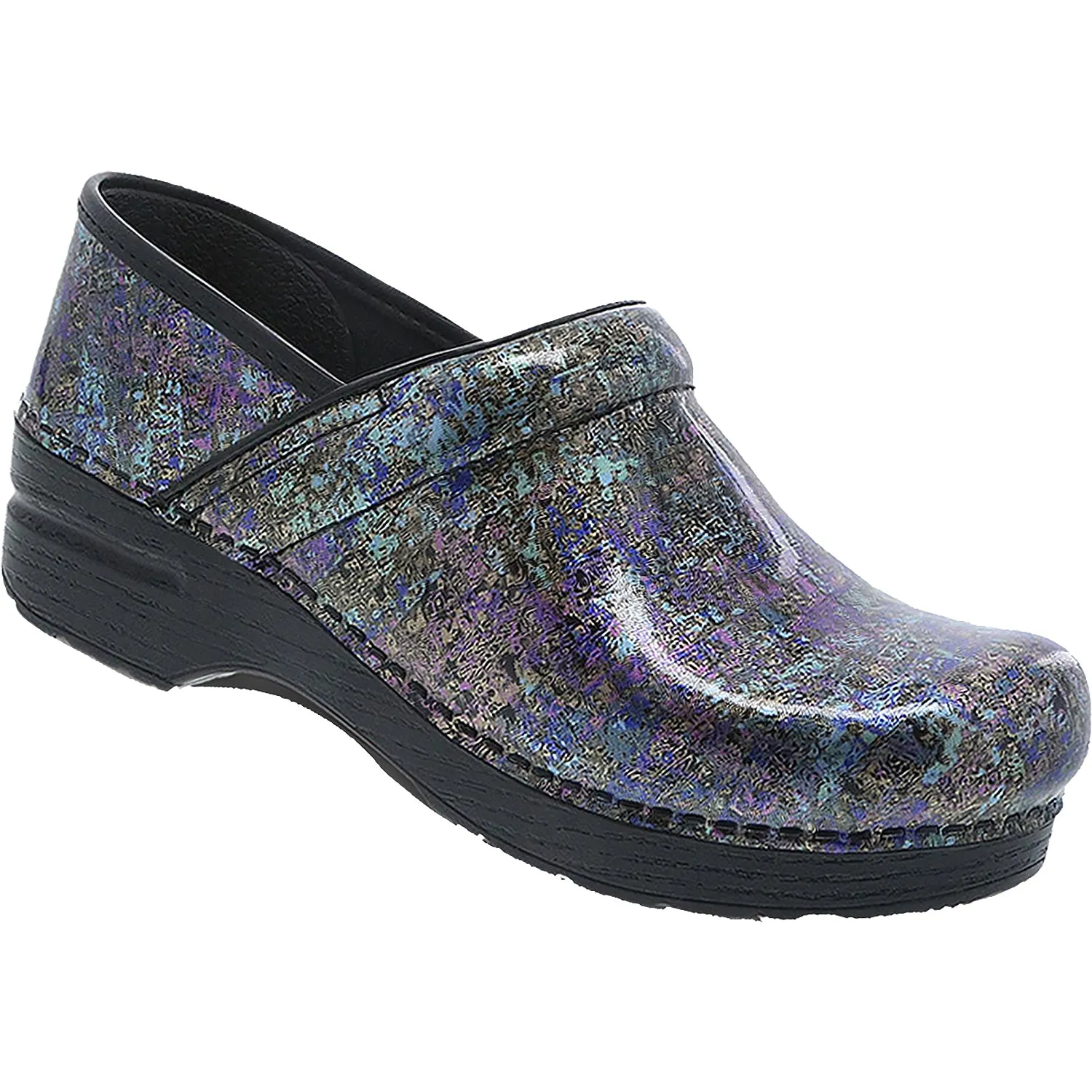Women's Dansko Professional Metallic Ink Patent
