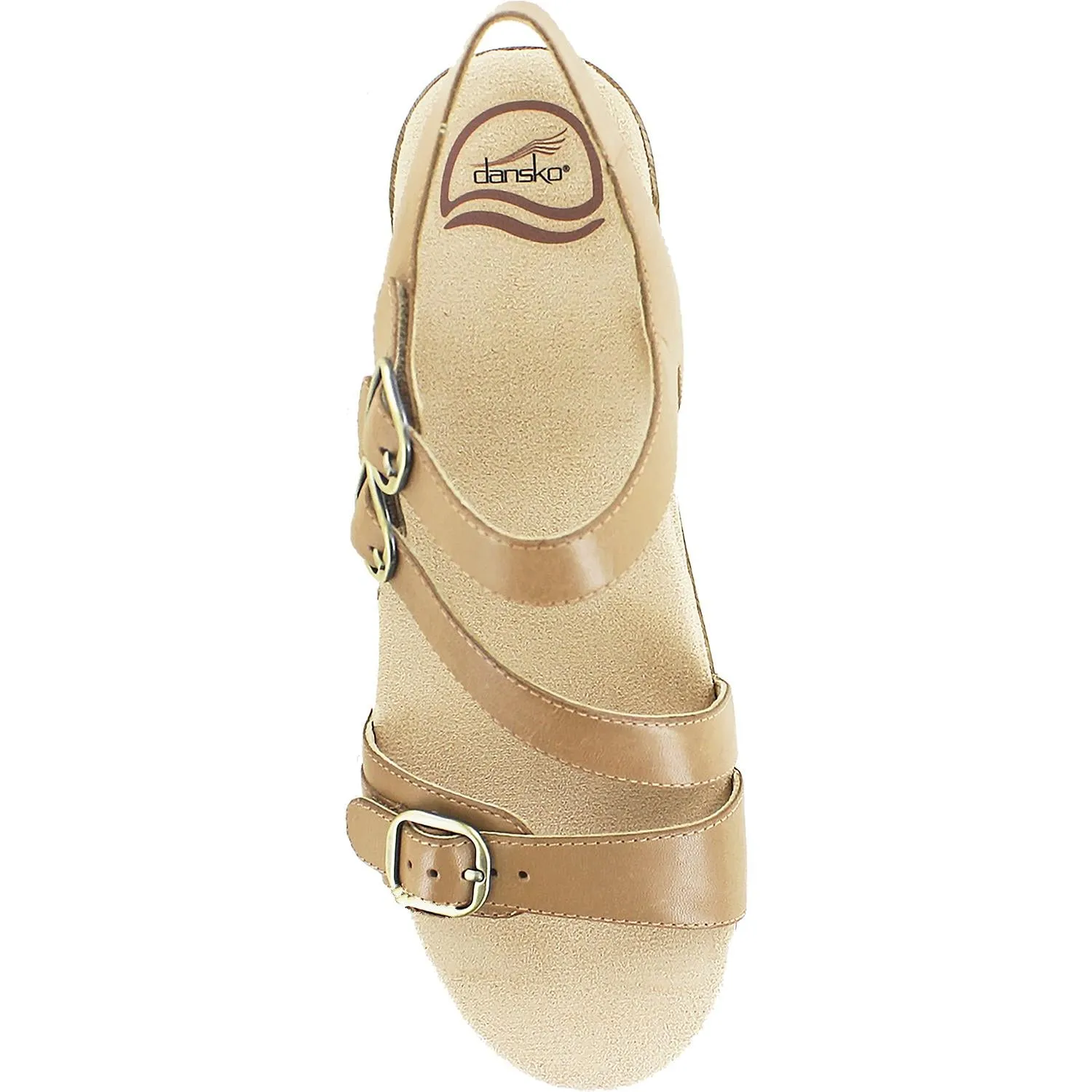 Women's Dansko Sacha Tan Burnished Leather