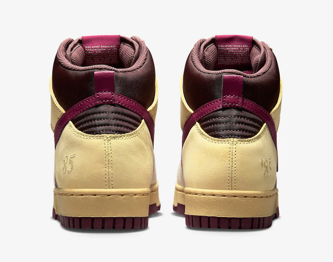 Women's Nike Dunk High 1985 Alabaster Rosewood Earth FD0794-700