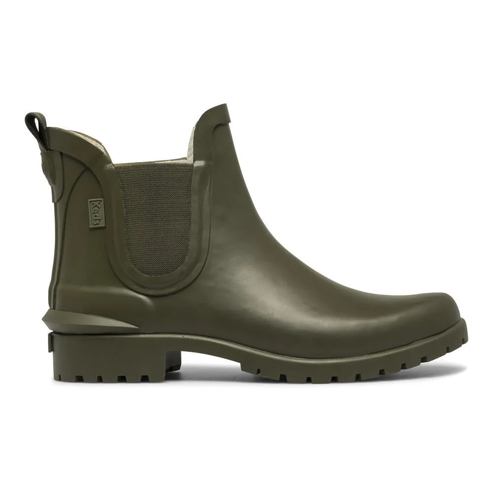 Women's Rowan Chelsea Rain Boot Olive WF65420