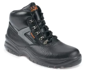 Worksite S1P Black Safety Work Boots Steel Toe & Midsole Sizes: 5-13 SS601 SM