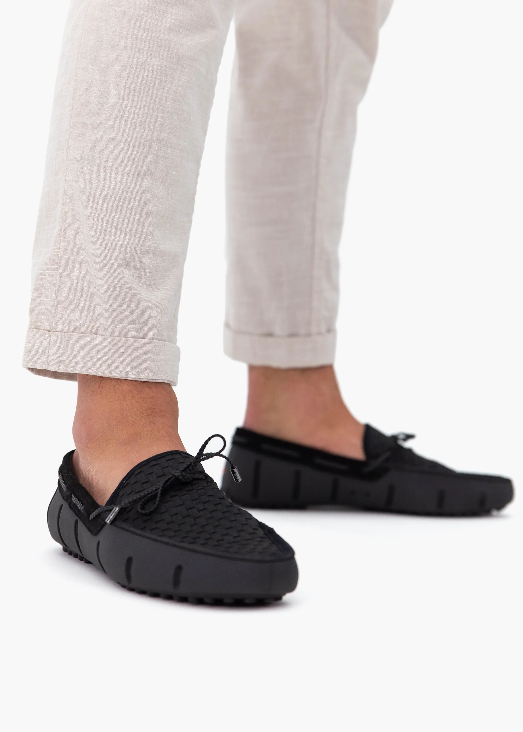 Woven Driver in Black