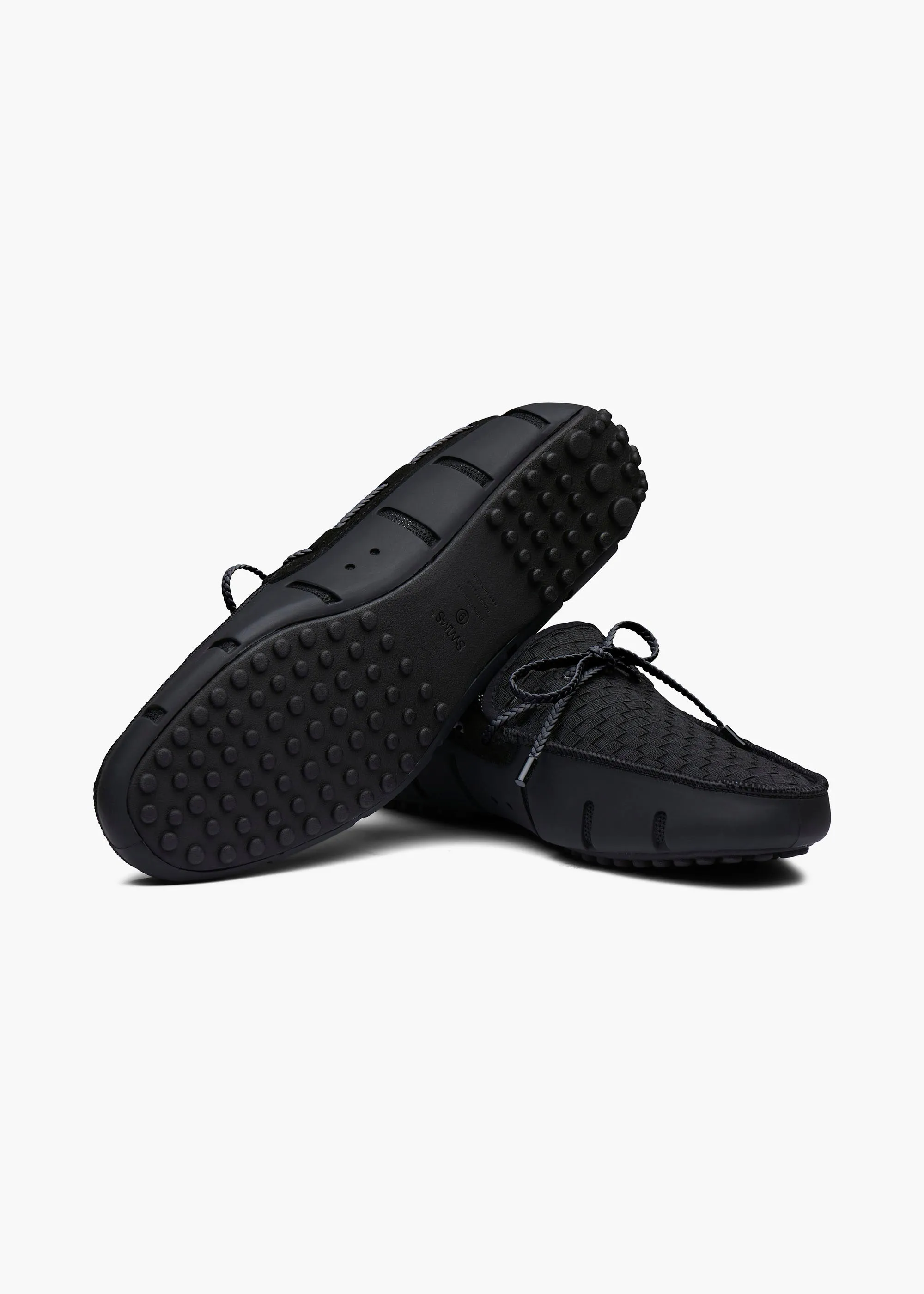 Woven Driver in Black